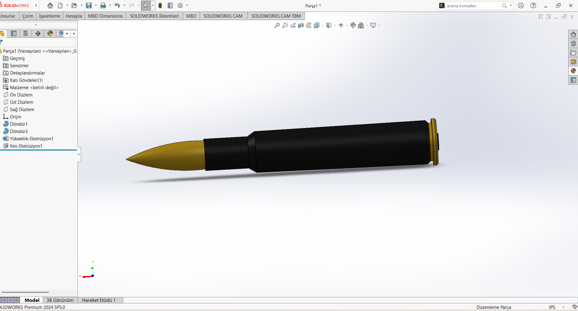 高精度穿甲工程子弹